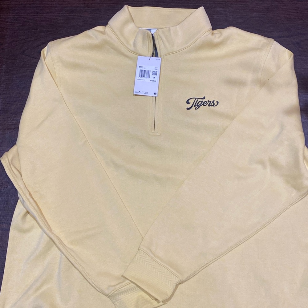 Nike Golf quarter zip. Scripted Tigers. 2XL